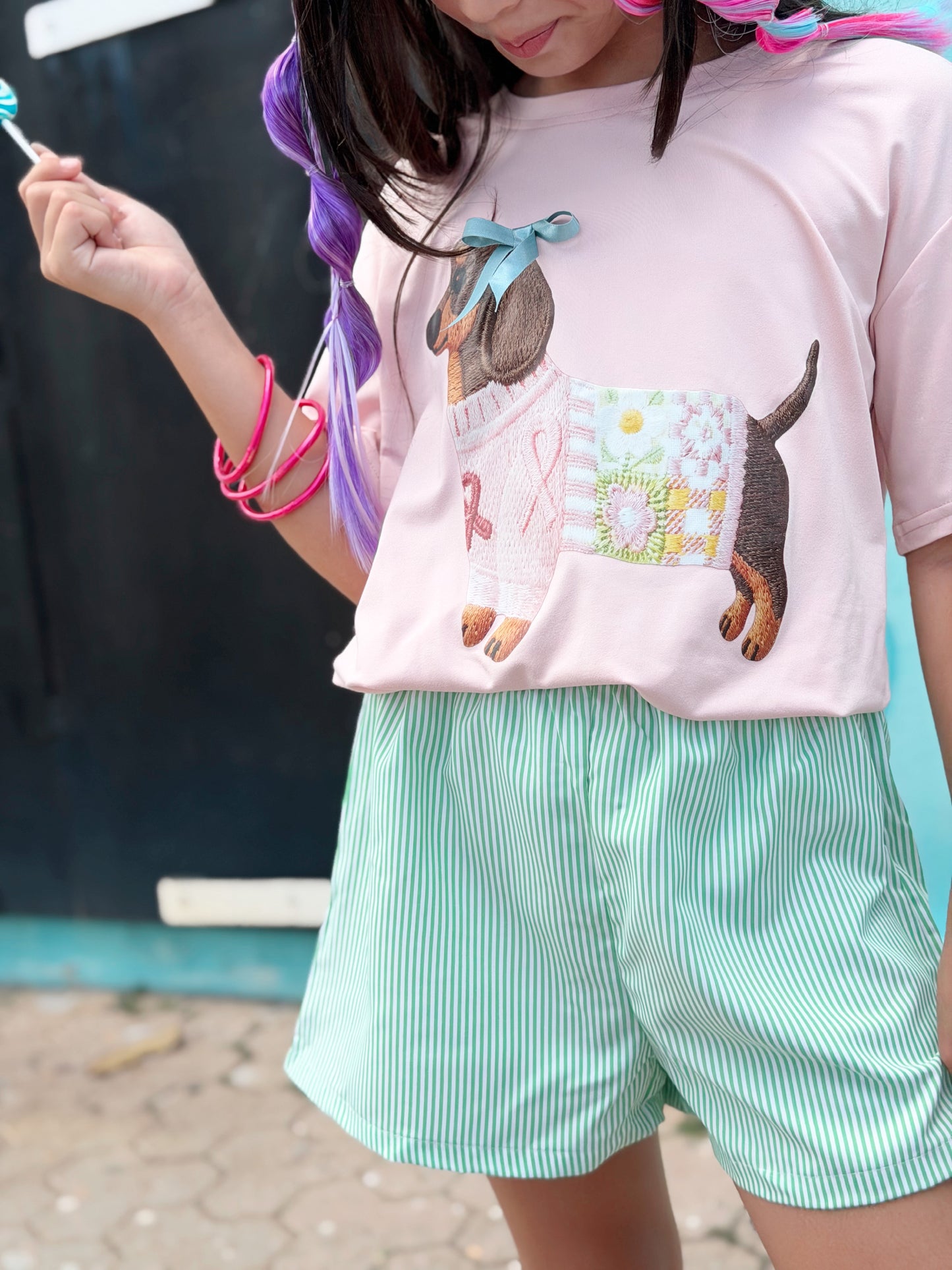 Set Dulce Dachshund 🐶🌸