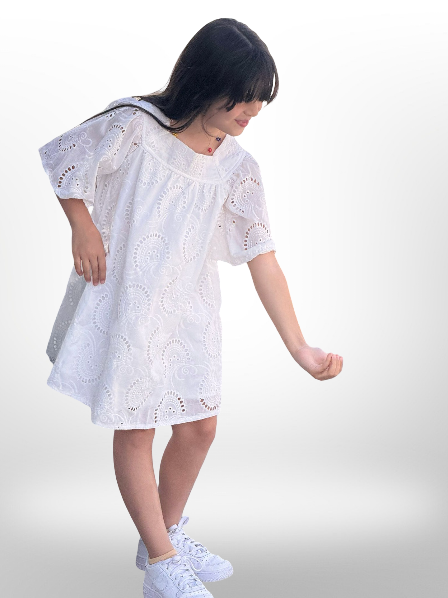 Mikaela White dress