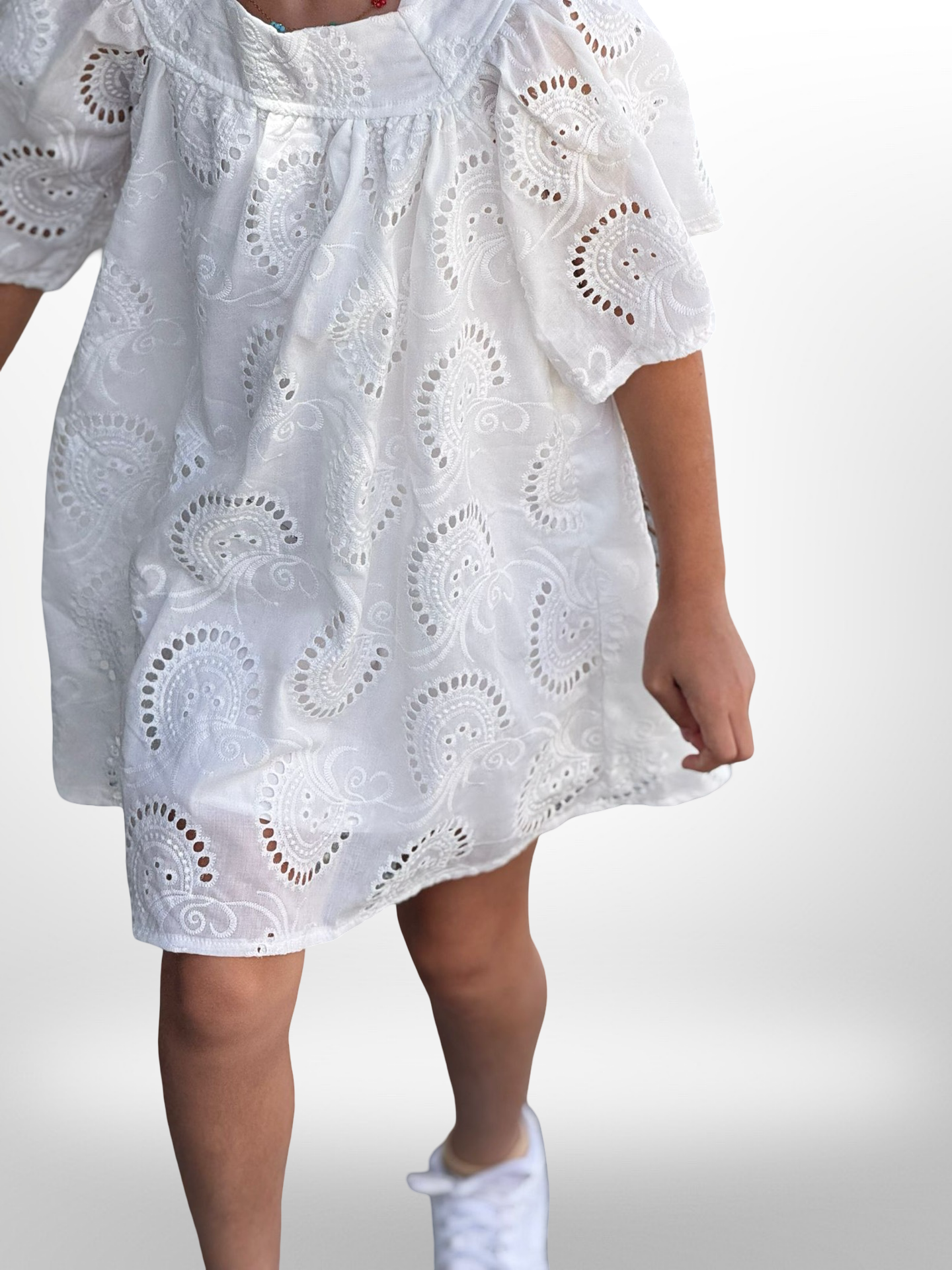 Mikaela White dress