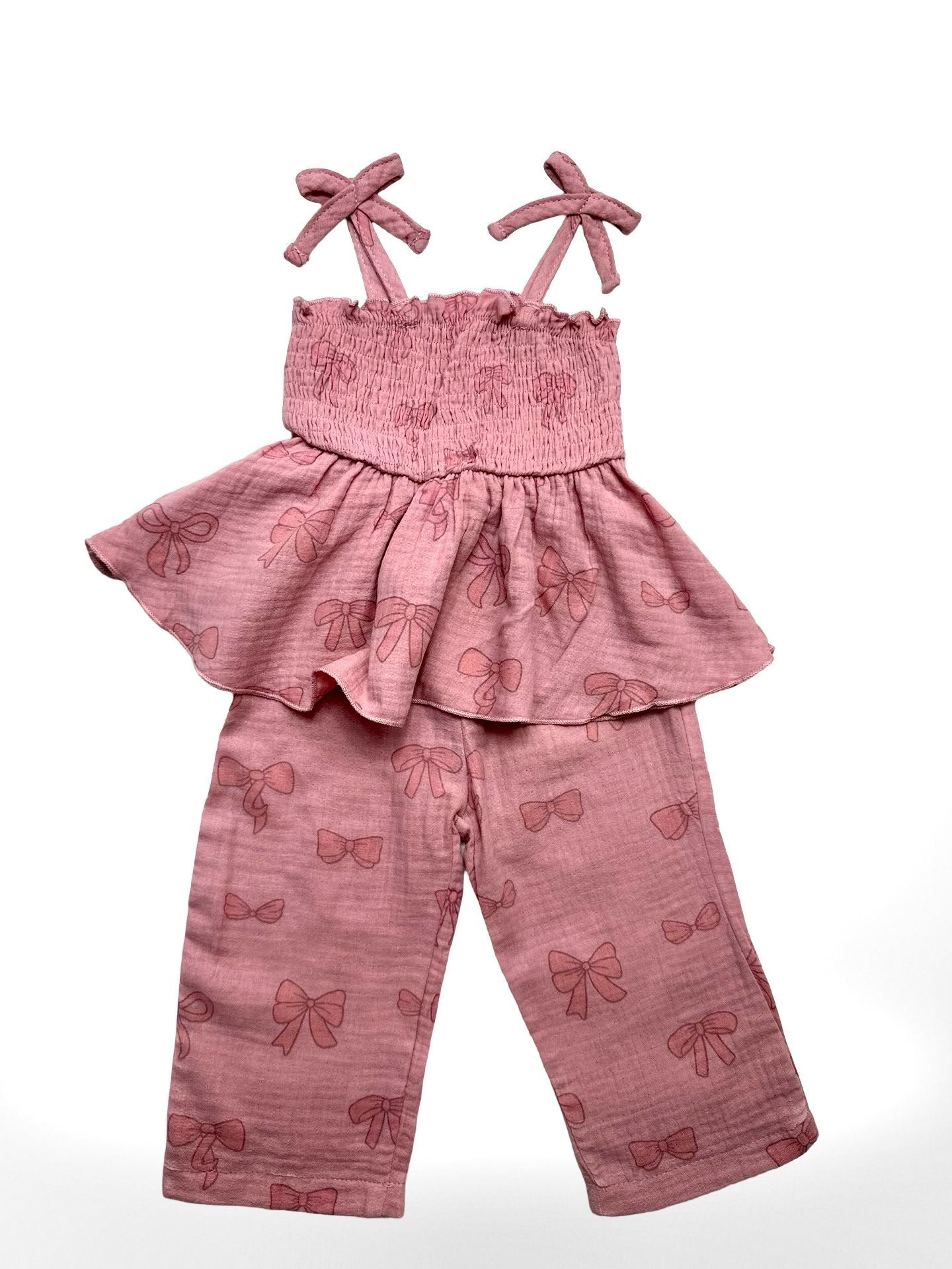 Hazel Pink Romper