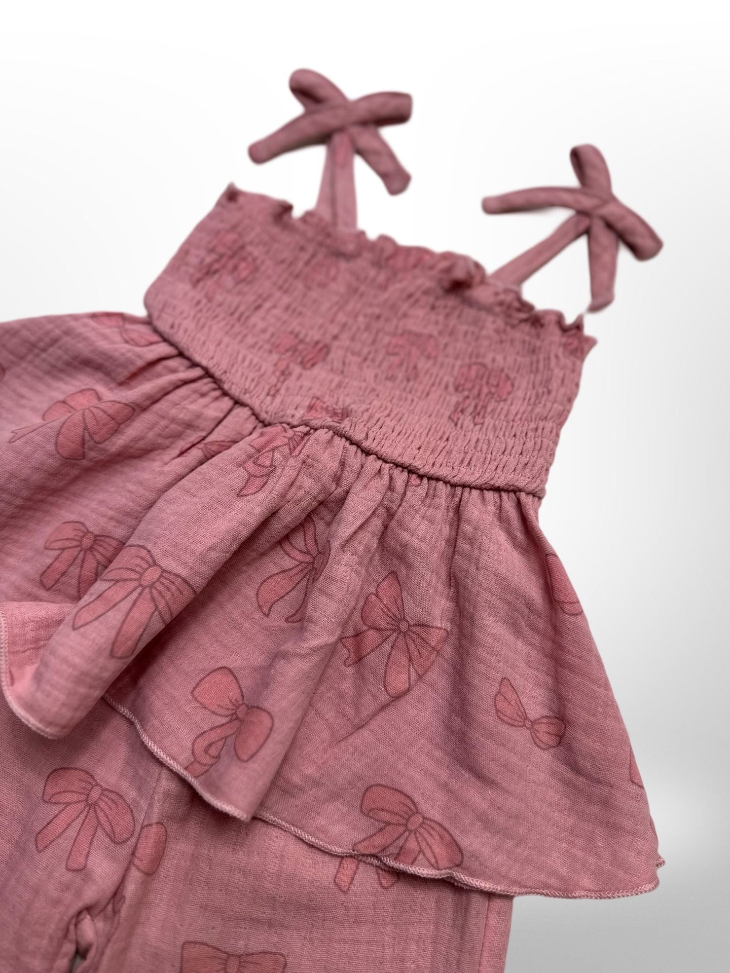 Hazel Pink Romper