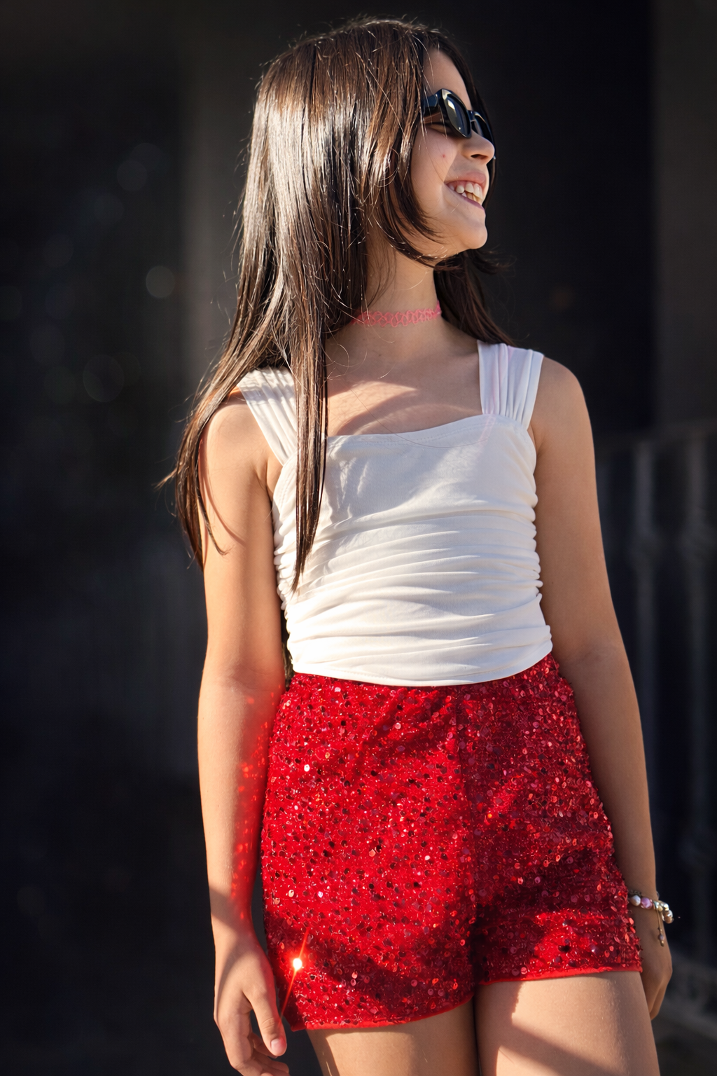 Scarlet Sparkle pants