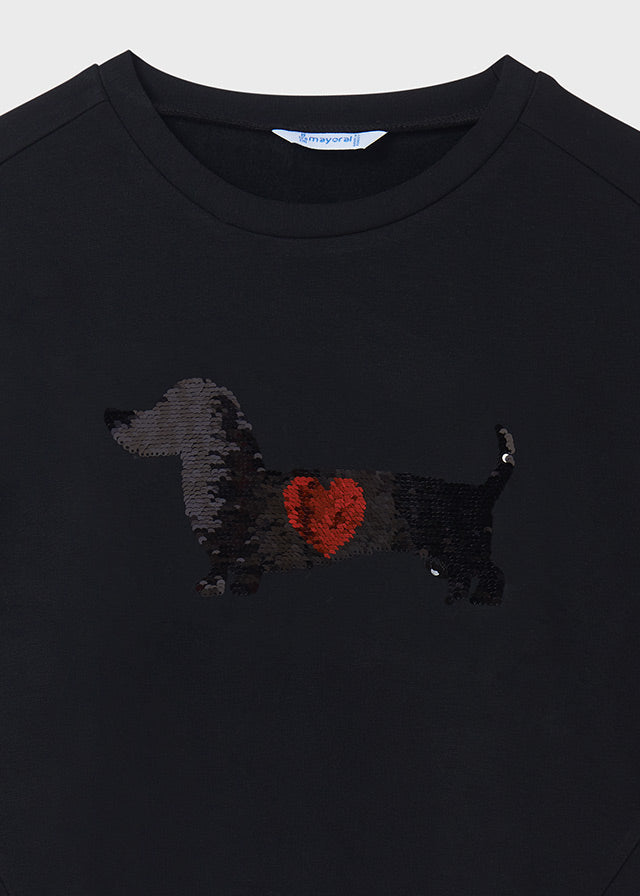 Black & Sparkle Pup