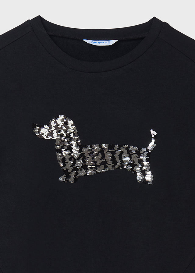 Black & Sparkle Pup