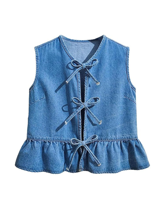 Bow Jean Top