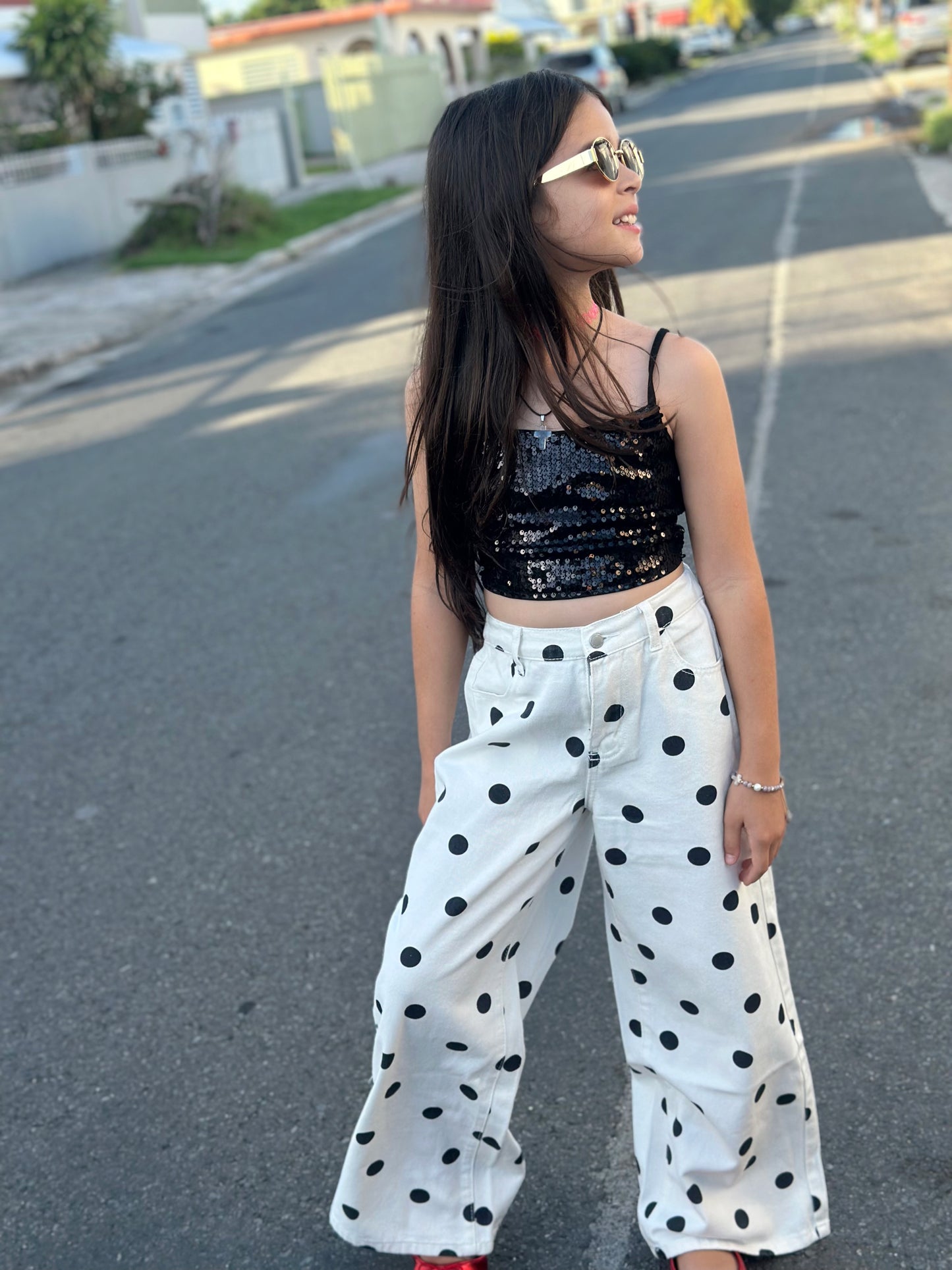 Dots pants