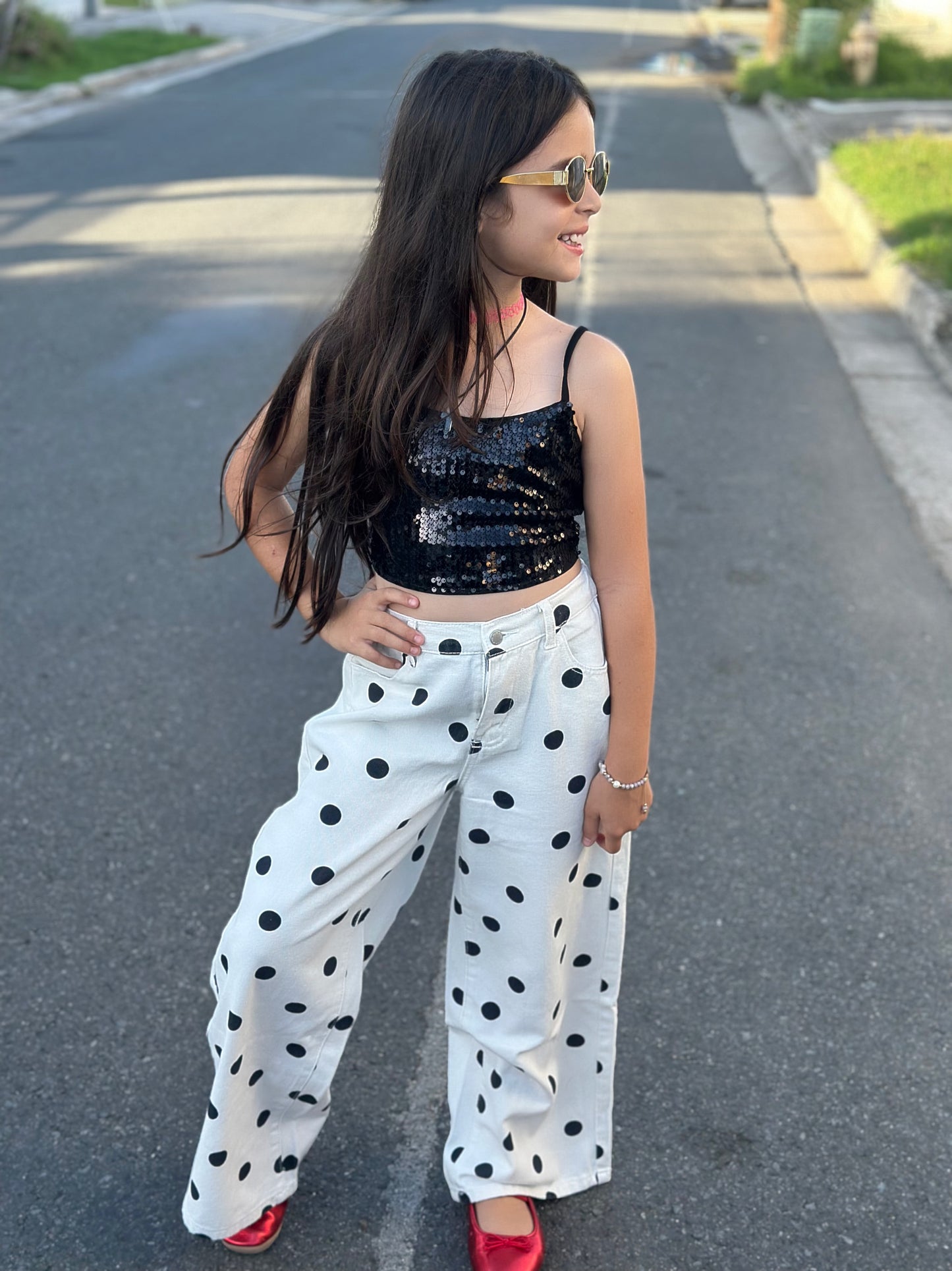 Dots pants