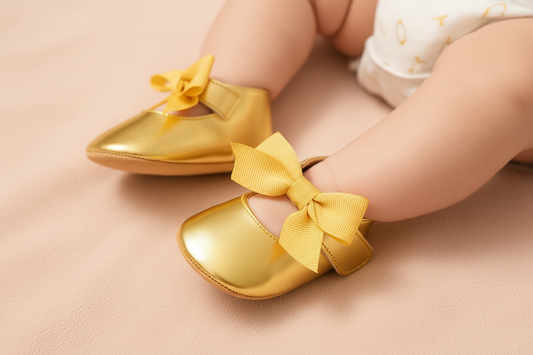 Gold sandals