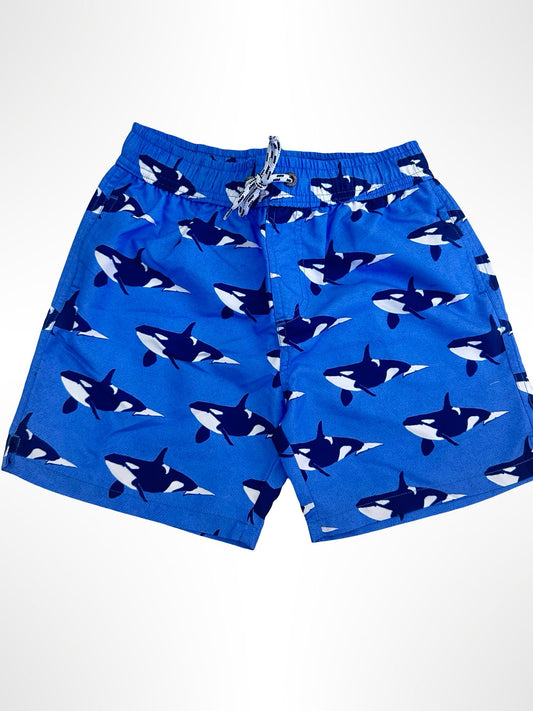 Blue Whale Swimsuit Short