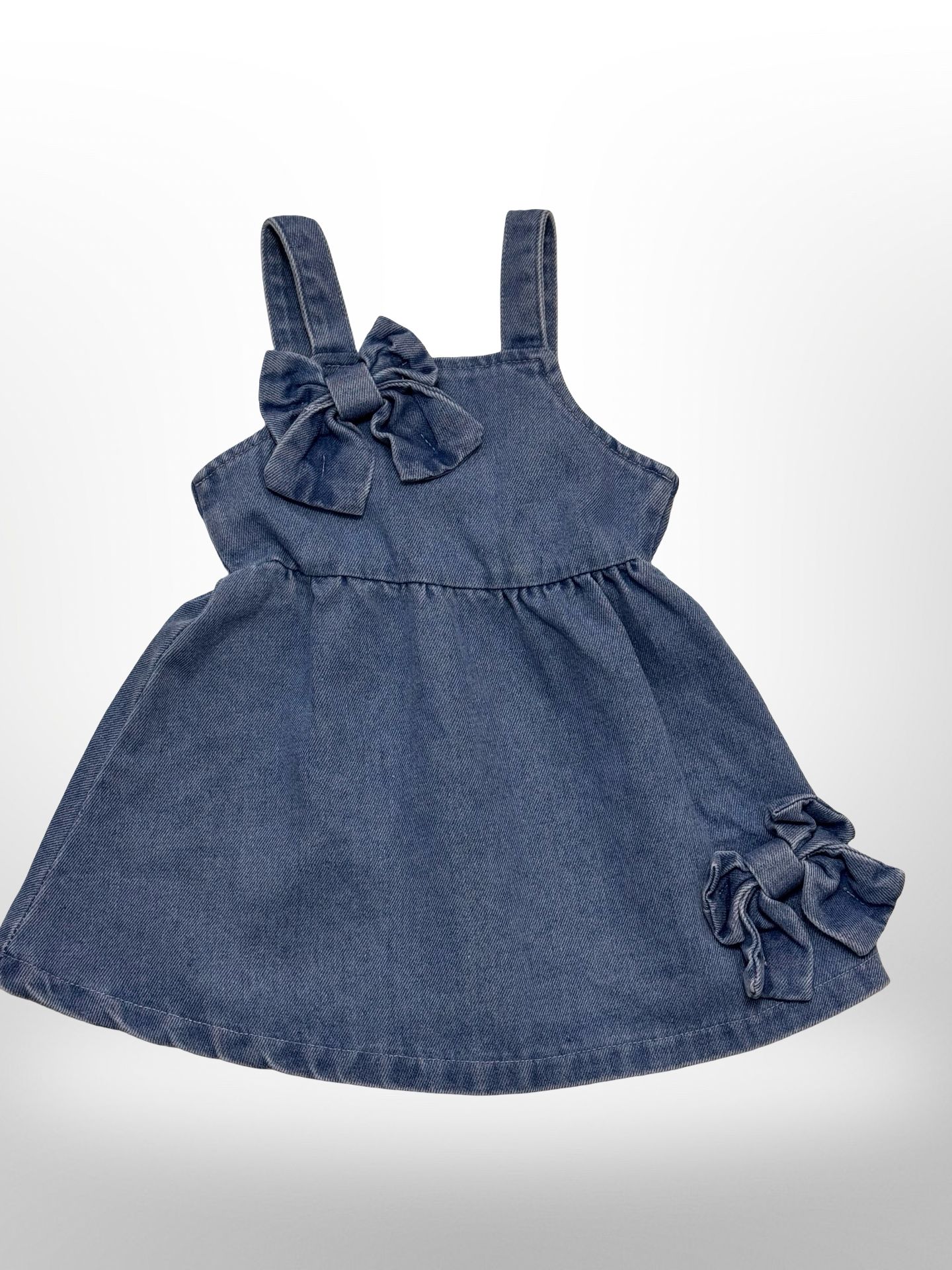 Jean Bows Dress